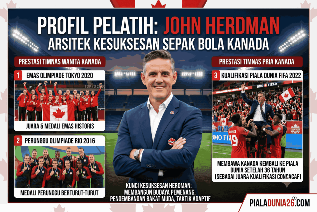 Profil Pelatih John Herdman dan Prestasinya di Dunia Sepak Bola