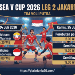 SEA V Cup 2026 Leg 2 Jakarta: Jadwal dan Tim Peserta