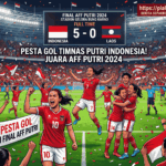 Skor Indonesia vs Laos 5-0, Pesta Gol di Final AFF Putri