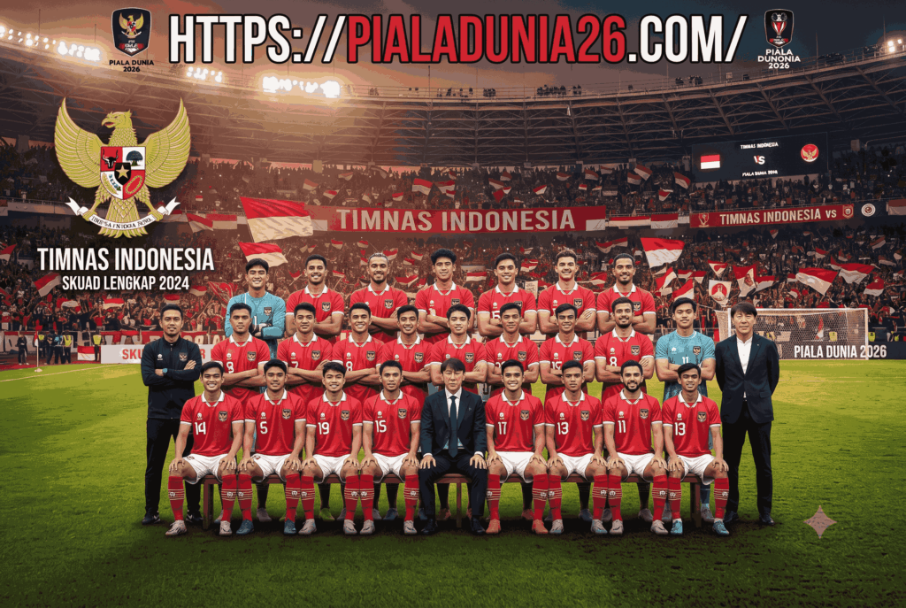 Skuad Tim Nasional Sepak Bola Indonesia Terbaru dan Lengkap