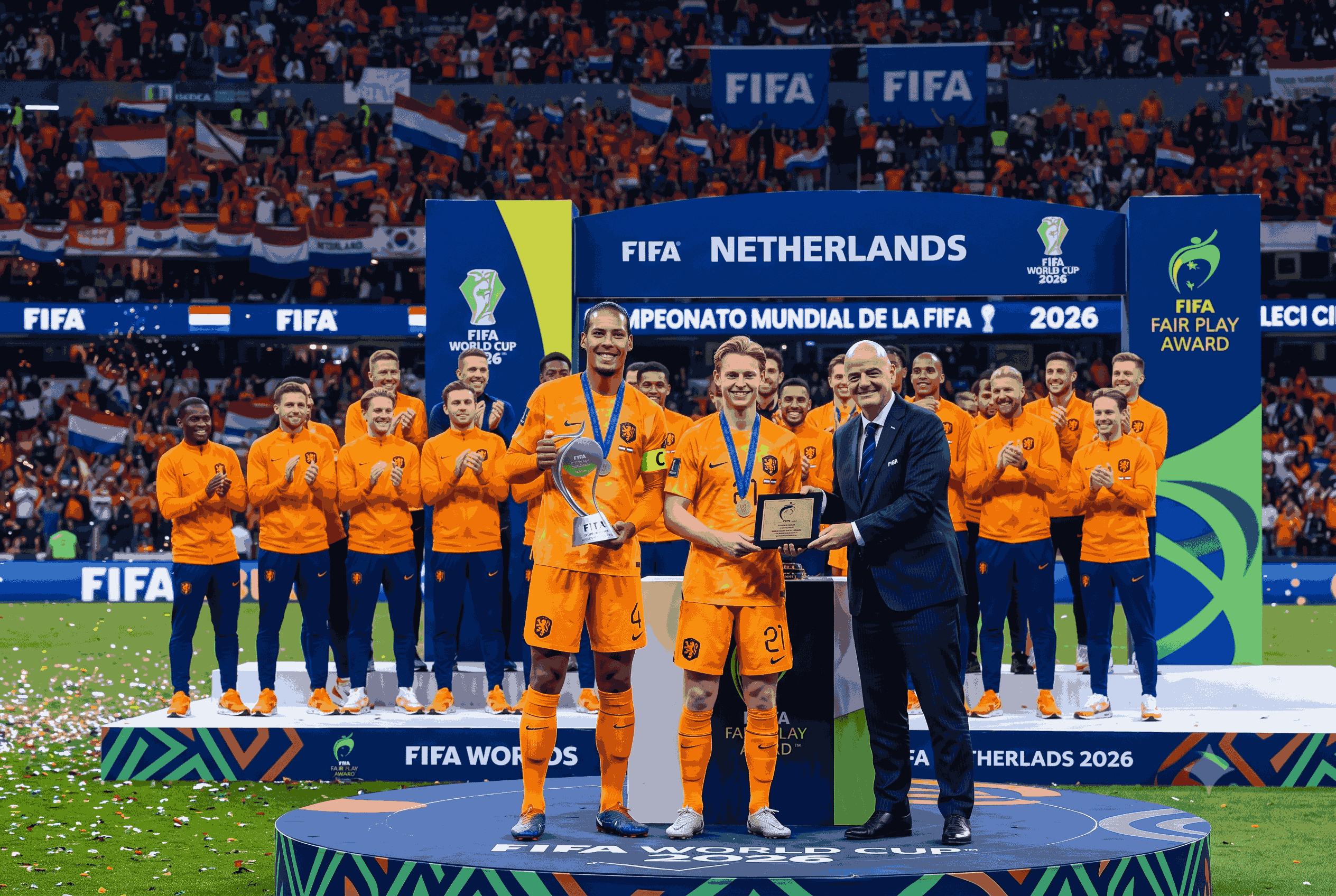 Timnas Belanda Raih Fair Play Award FIFA di Piala Dunia 2026